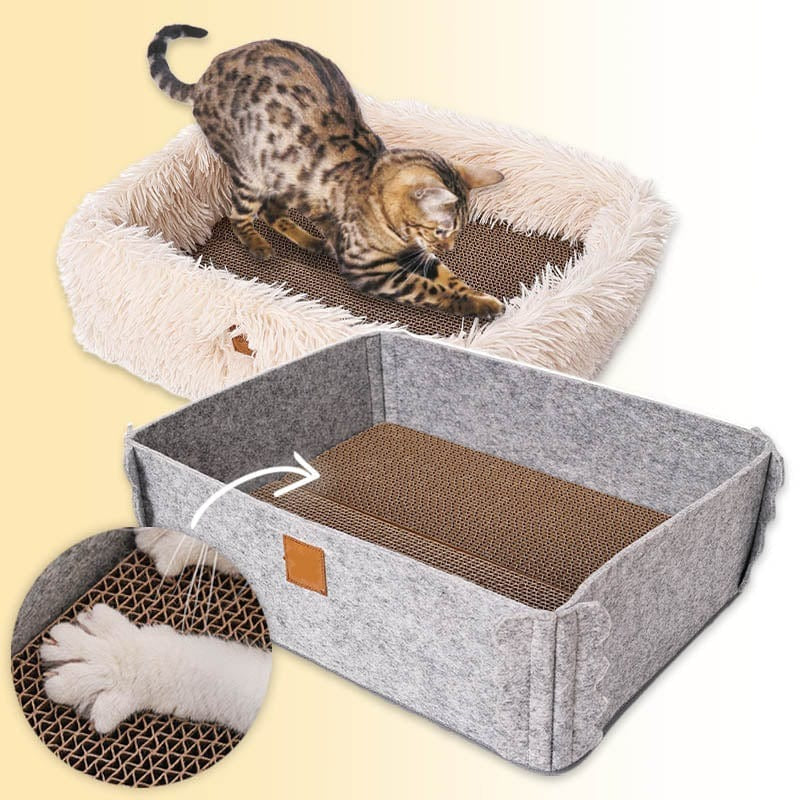 Cat Scratcher Bed