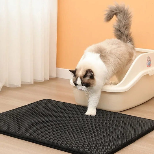 Pet Cat Litter Mat Double Layer